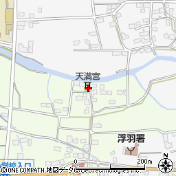 福岡県久留米市田主丸町秋成960周辺の地図