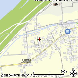 福岡県久留米市大橋町蜷川1467周辺の地図