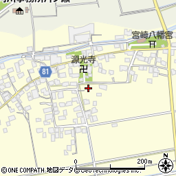 福岡県久留米市大橋町蜷川1158周辺の地図