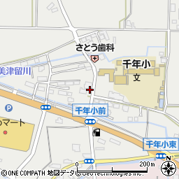 にじ農業協同組合　吉井農産加工所周辺の地図
