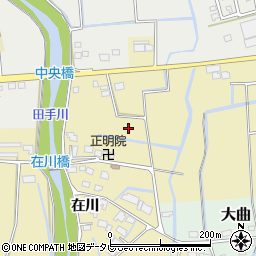 佐賀県神埼郡吉野ヶ里町在川周辺の地図