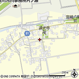 福岡県久留米市大橋町蜷川1185周辺の地図