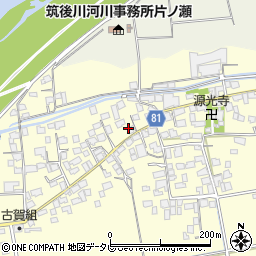 福岡県久留米市大橋町蜷川1514周辺の地図