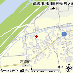 福岡県久留米市大橋町蜷川1468周辺の地図