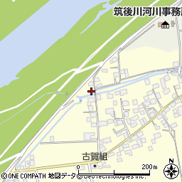 福岡県久留米市大橋町蜷川925周辺の地図
