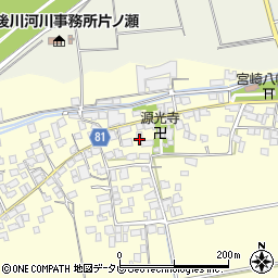 福岡県久留米市大橋町蜷川1191周辺の地図