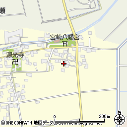 福岡県久留米市大橋町蜷川1085周辺の地図