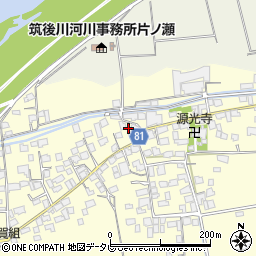 福岡県久留米市大橋町蜷川1524周辺の地図