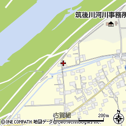 福岡県久留米市大橋町蜷川926周辺の地図