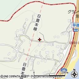 大分県別府市平道963周辺の地図