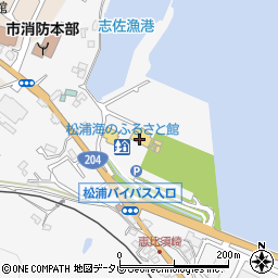 道の駅松浦海のふるさと館周辺の地図