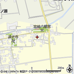 福岡県久留米市大橋町蜷川1083周辺の地図