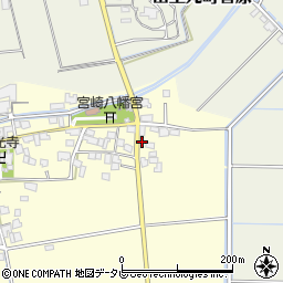 福岡県久留米市大橋町蜷川1061周辺の地図