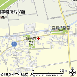 福岡県久留米市大橋町蜷川1100周辺の地図