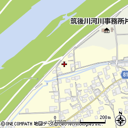 福岡県久留米市大橋町蜷川927周辺の地図