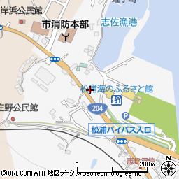 セブンイレブン松浦志佐町店周辺の地図