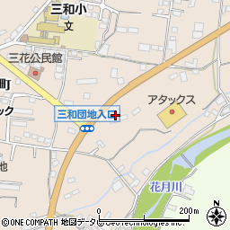 大分県日田市清水町982-1周辺の地図