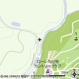 大分県日田市西有田1852-9周辺の地図