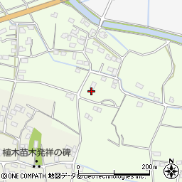 福岡県久留米市田主丸町秋成1245周辺の地図