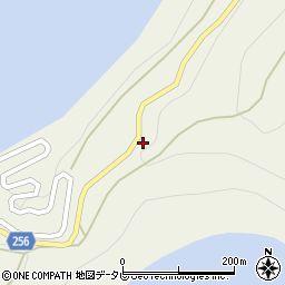 愛媛県西宇和郡伊方町正野2458周辺の地図
