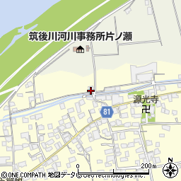 福岡県久留米市大橋町蜷川957周辺の地図