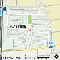 佐賀県鳥栖市あさひ新町周辺の地図