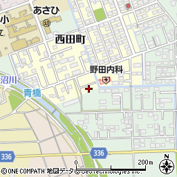 佐賀県鳥栖市西田町277周辺の地図
