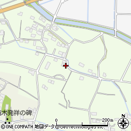 福岡県久留米市田主丸町秋成1242周辺の地図