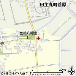 福岡県久留米市大橋町蜷川1015周辺の地図