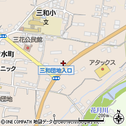 大分県日田市清水町971-6周辺の地図