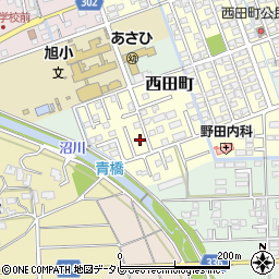佐賀県鳥栖市西田町240周辺の地図