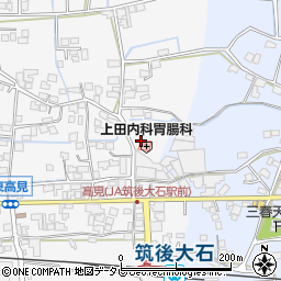上田内科胃腸科医院周辺の地図