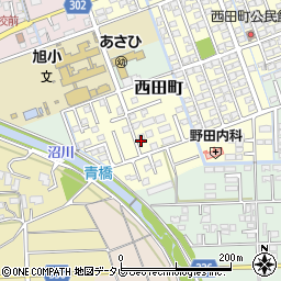 佐賀県鳥栖市西田町250周辺の地図