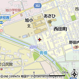佐賀県鳥栖市西田町231周辺の地図