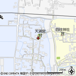 仁王丸公民館周辺の地図