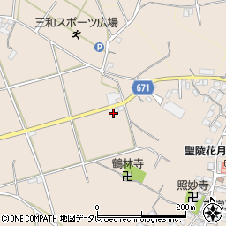 大分県日田市清水町1771-3周辺の地図