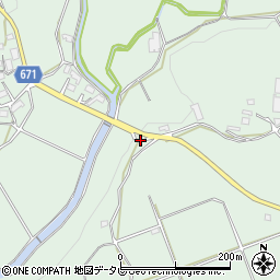 大分県日田市山田633-2周辺の地図
