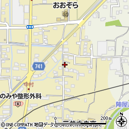 福岡県久留米市北野町中2914-4周辺の地図