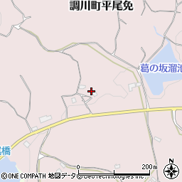 長崎県松浦市調川町平尾免1616-2周辺の地図