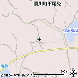 長崎県松浦市調川町平尾免1616-4周辺の地図