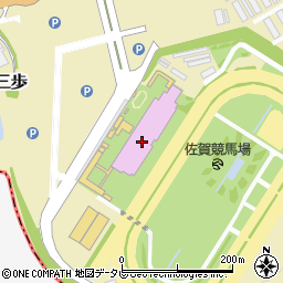 佐賀競馬場周辺の地図