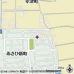 佐賀県鳥栖市あさひ新町834周辺の地図