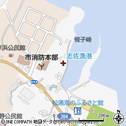 長崎県松浦市志佐町庄野免261周辺の地図