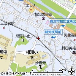 日本キリスト教団　相知伝道所周辺の地図