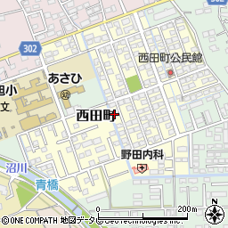 佐賀県鳥栖市西田町139周辺の地図