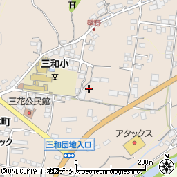大分県日田市清水町962-3周辺の地図