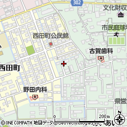 佐賀県鳥栖市儀徳町2562-1周辺の地図