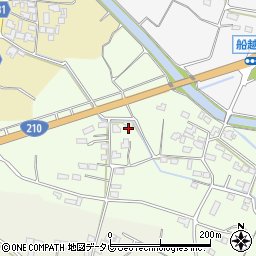 福岡県久留米市田主丸町秋成1378周辺の地図