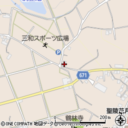 大分県日田市清水町1430-1周辺の地図