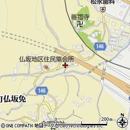 長崎県松浦市今福町仏坂免周辺の地図